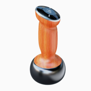Heated Bian Stone Body Wellness Massager with Vibration and Warm Compress for Neck, Shoulders, Waist & Body